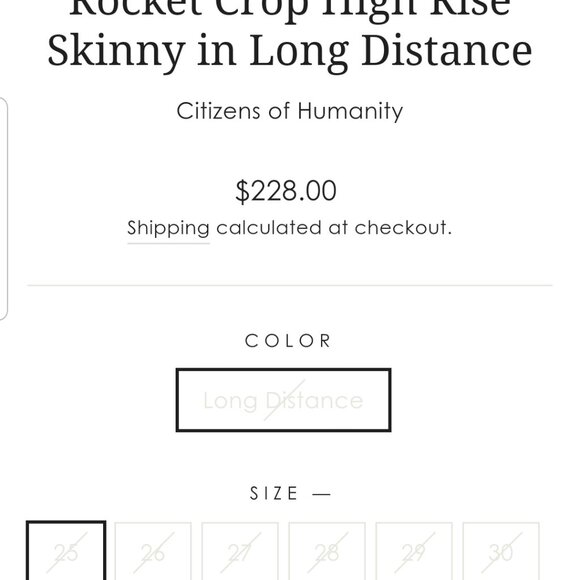 Citizens of humanity jeans - Picture 4 of 4